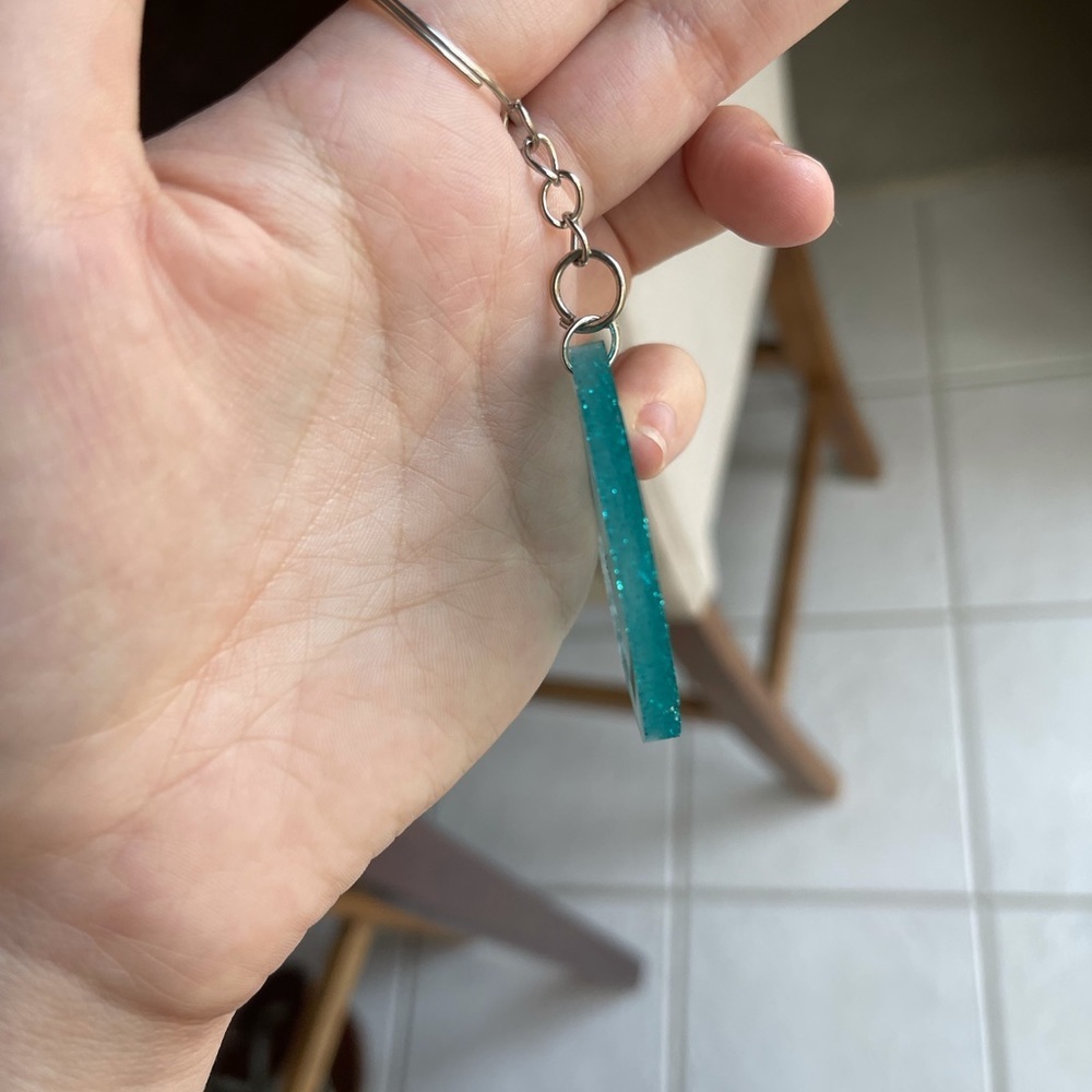 Handmade Baseball Keychain - Picture 3 of 6